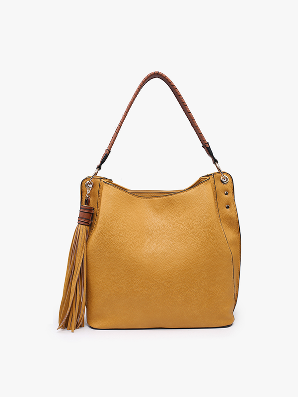Vegan Leather Handbags | Amber Hobo | Jen & Co. – Jen & Co.
