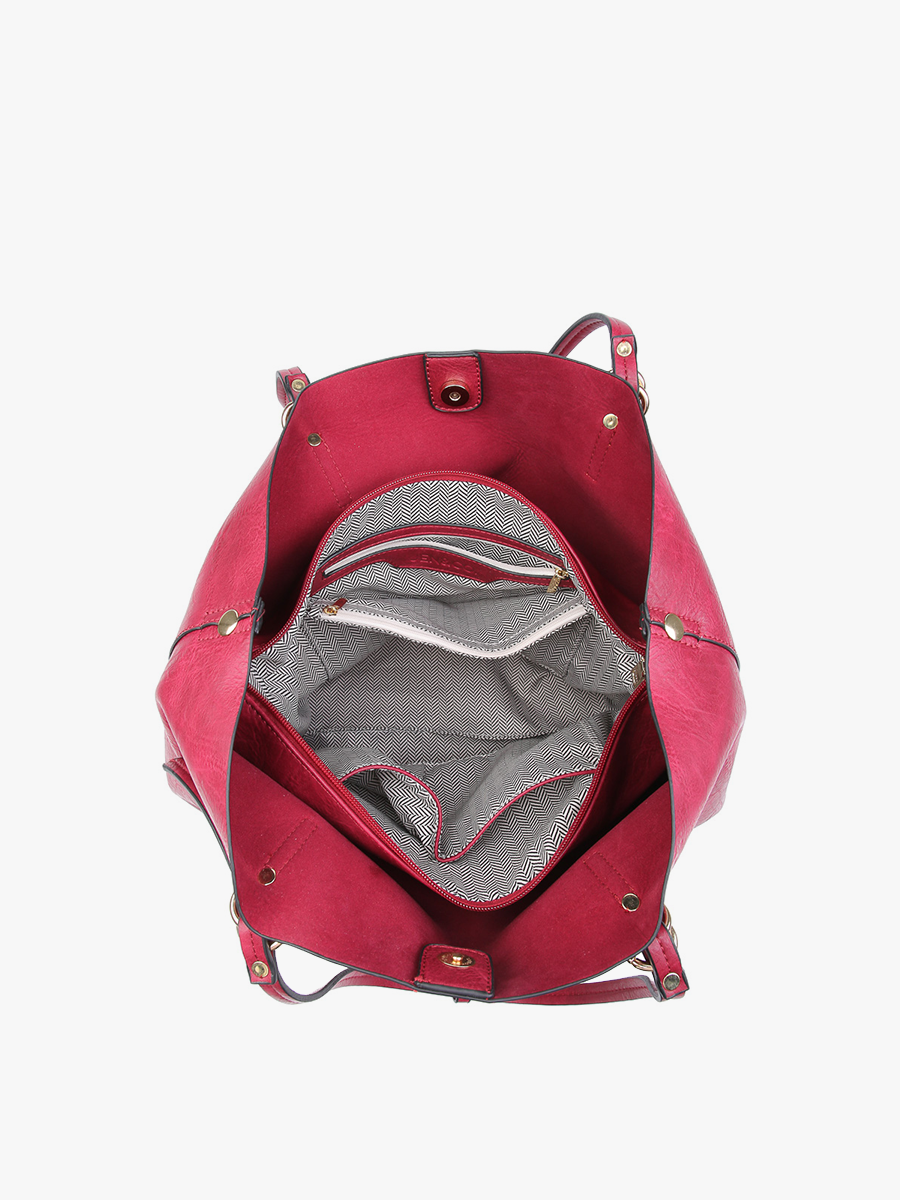 Iris Vegan Tote - Jen & Co. vegan handbag