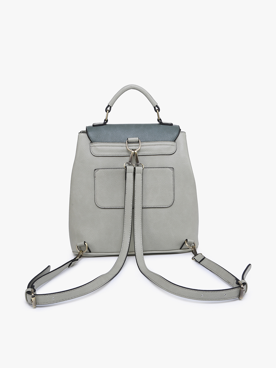 Brooks Vegan Backpack - Jen & Co. vegan handbag