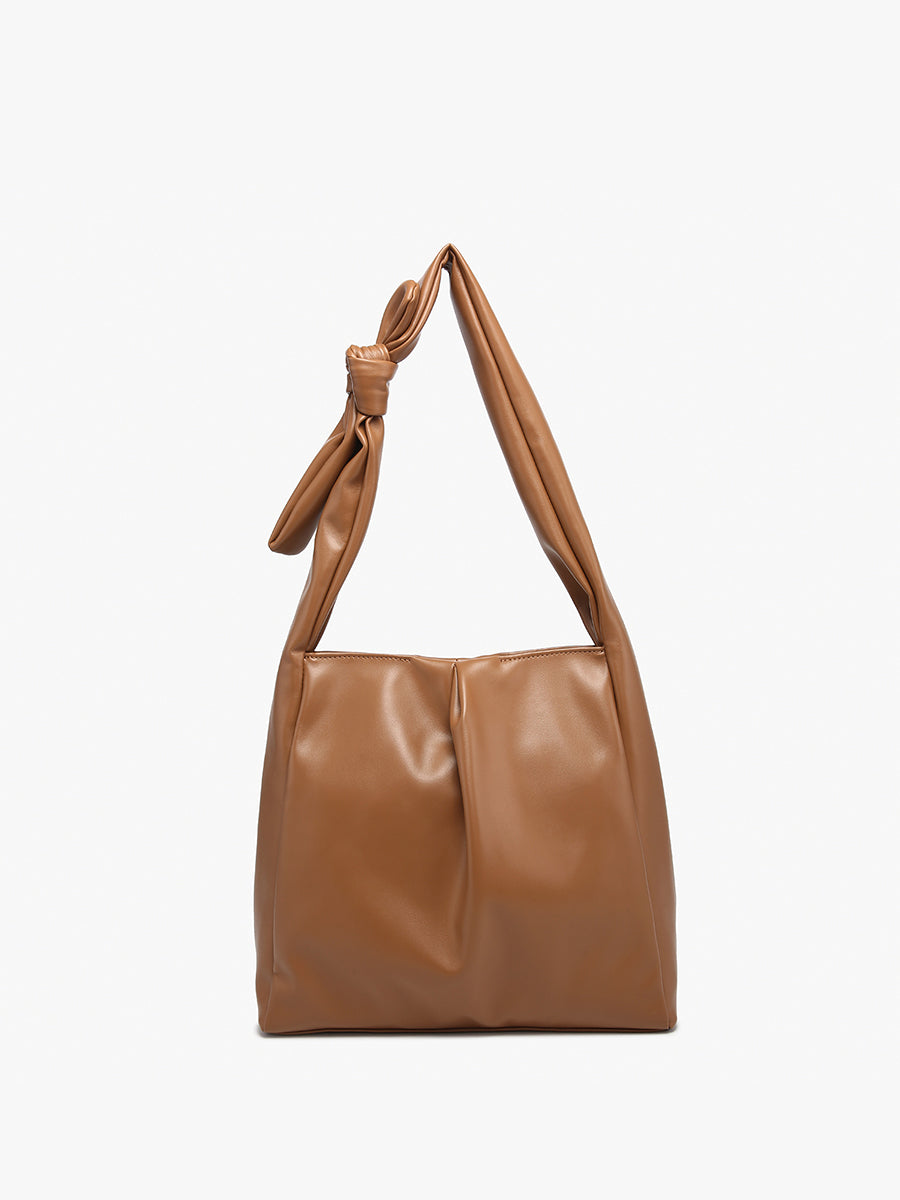 Jolene Vegan Pleated Hobo - Jen & Co. vegan handbag