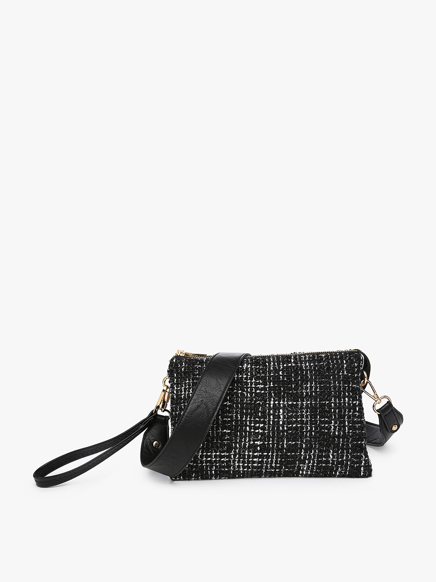 Izzy Vegan Tweed Crossbody