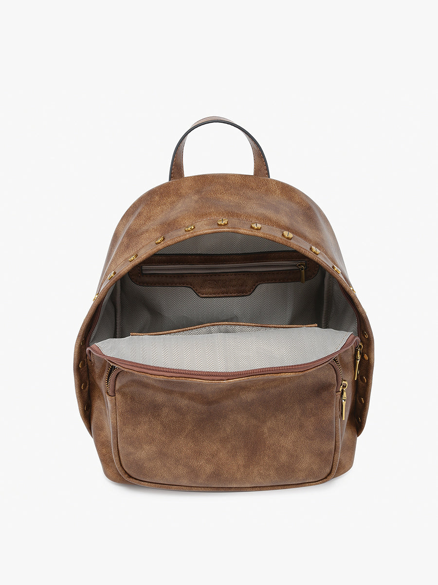 Sariya Vegan Studded Backpack – Jen & Co