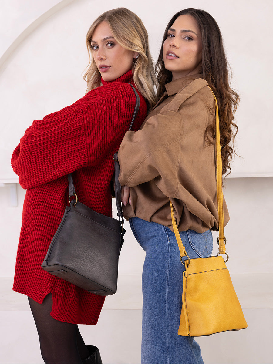 Sutton Vegan Crossbody - Jen & Co. vegan handbag