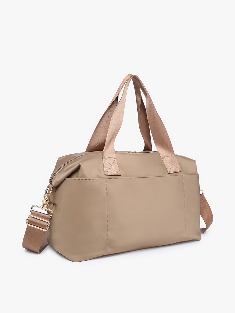 Navy Vegan Nylon Weekender