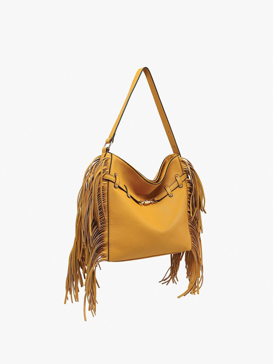 Eva Vegan Fringe Satchel – Jen & Co.