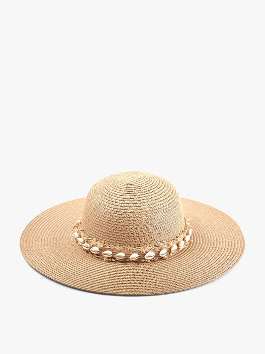 Dion Seashell Trim Hat