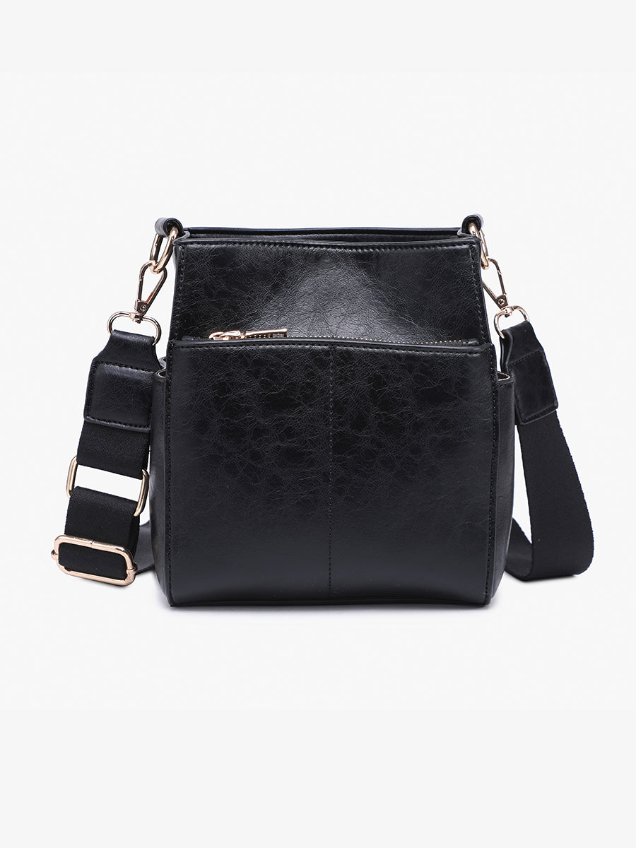 Jeanne Vegan Square Bucket Bag