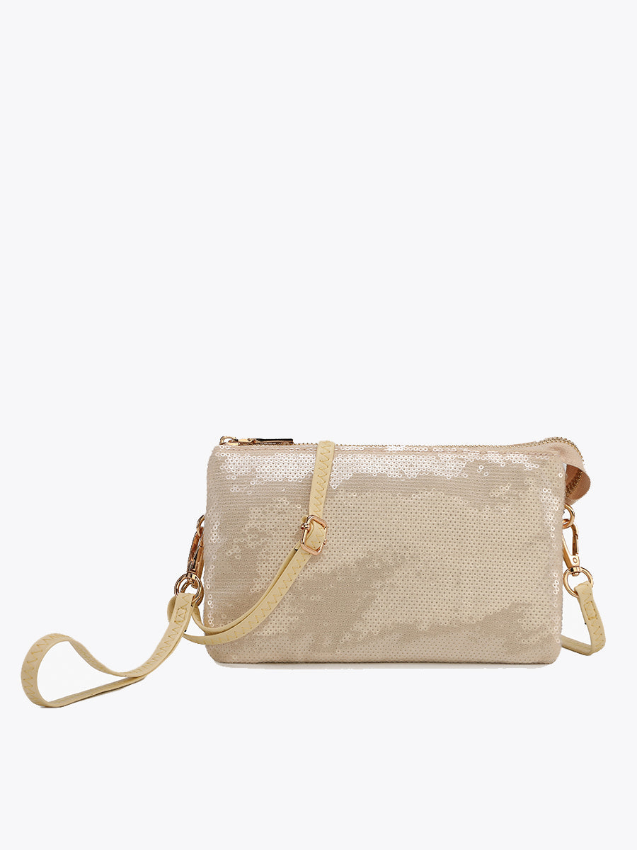 Riley Sequin Crossbody