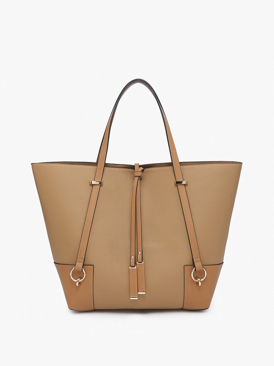 Kya Vegan Contrast Tote