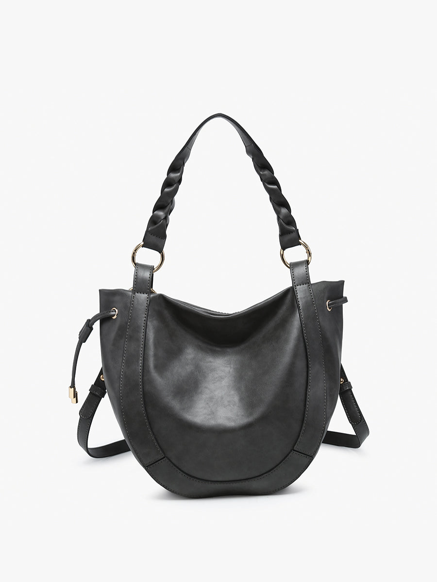 Rowan Vegan Round Hobo – Jen & Co.