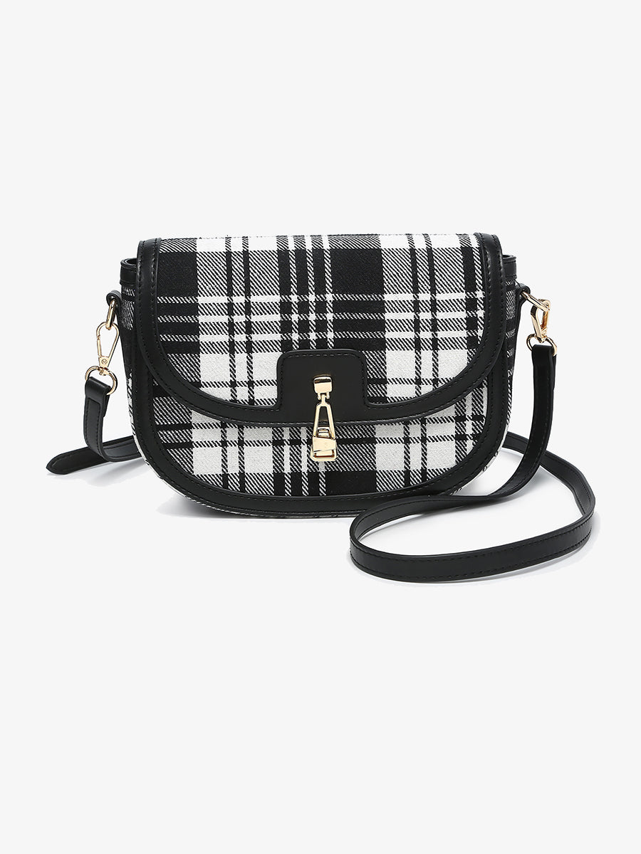 Calloway Plaid Crossbody