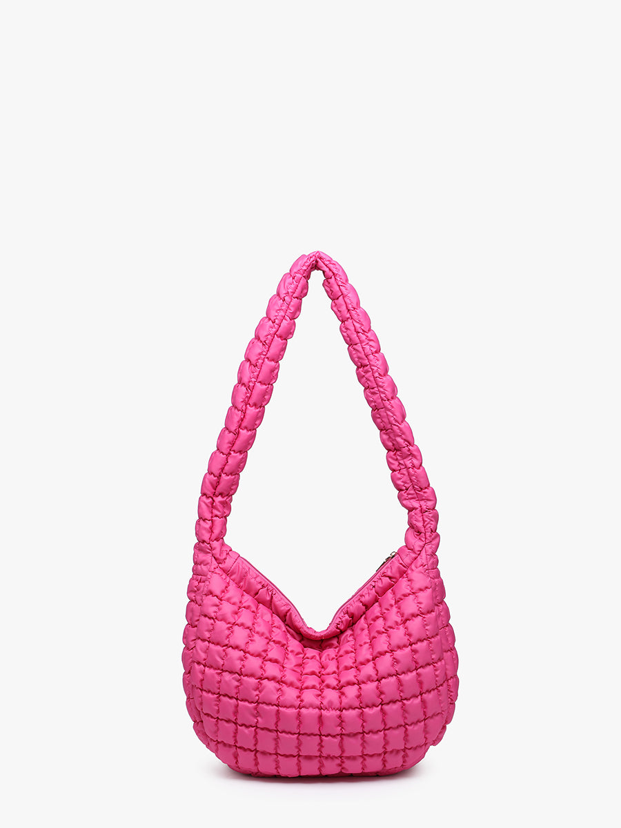 Trinity Vegan Puffer Crossbody - Jen & Co. vegan handbag