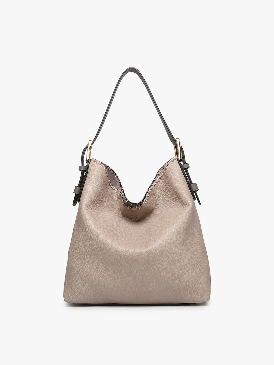 Alexa Vegan Hobo in - Jen & Co. vegan handbag