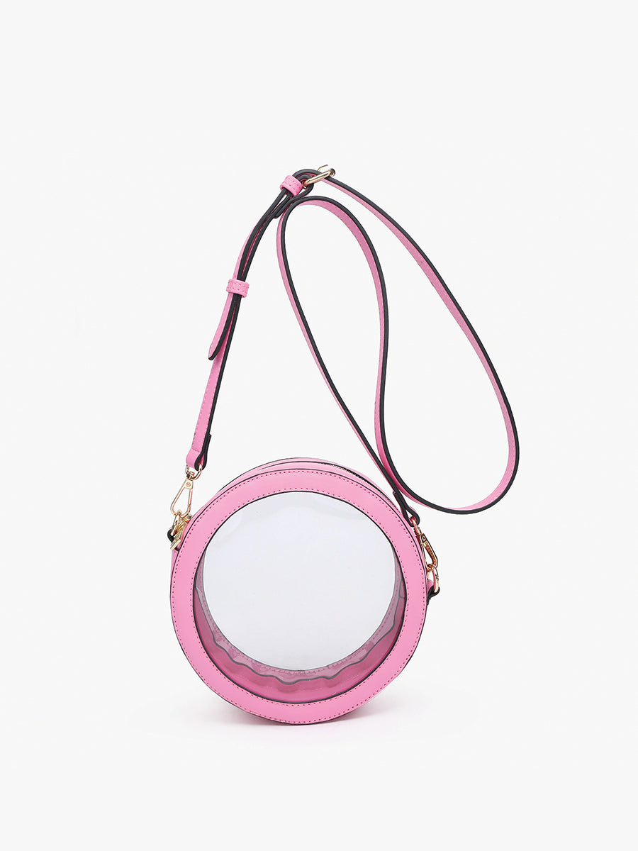 Lilibet Vegan Clear Circ Crossbody