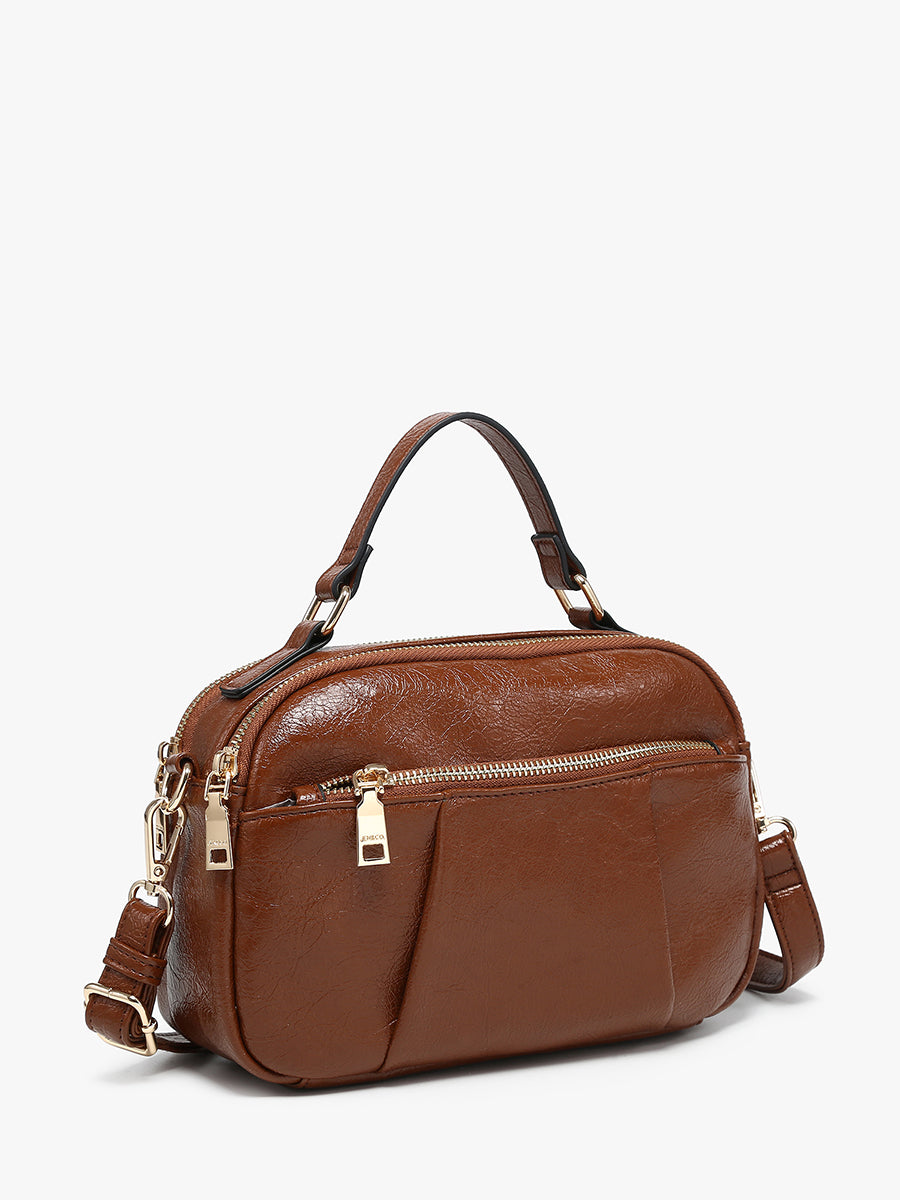 Charlotte Vegan Crossbody - Jen & Co. vegan handbag