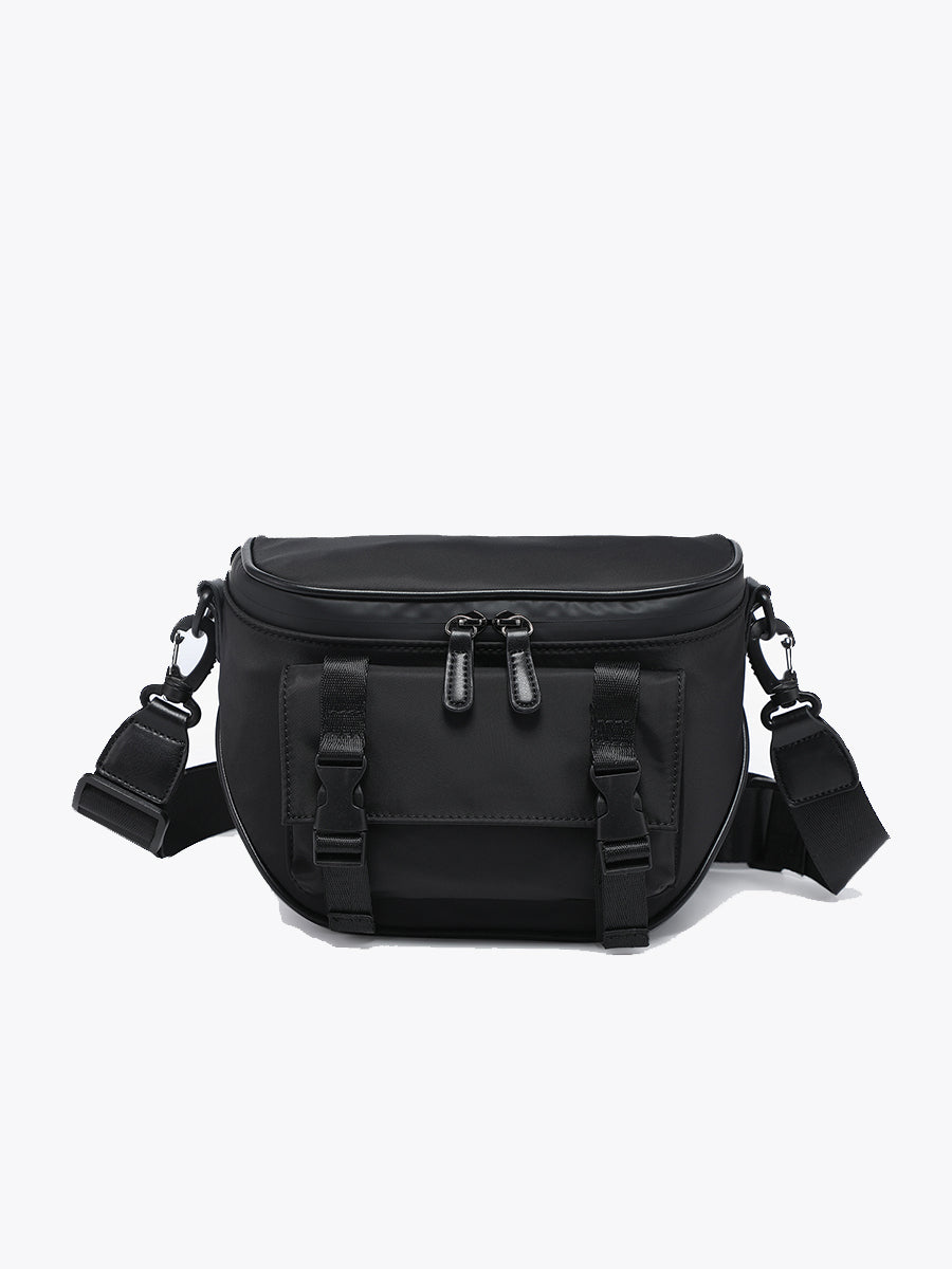Tatiana Camera Bag Black - Jen & Co. vegan handbag