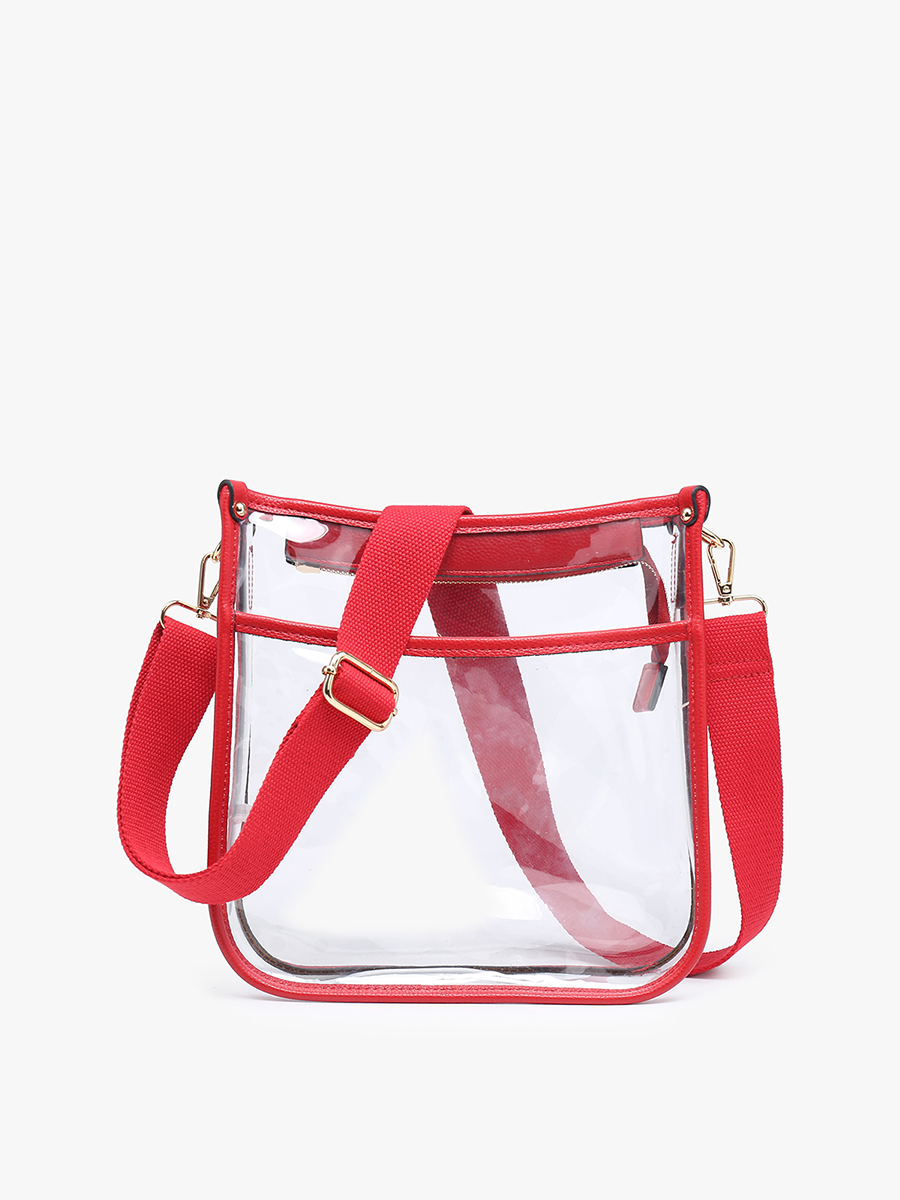 Posie Vegan Clear Crossbody