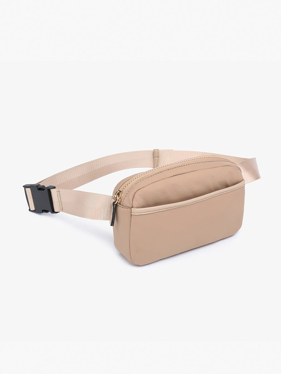Cora Nylon Belt Bag - Jen & Co. vegan handbag