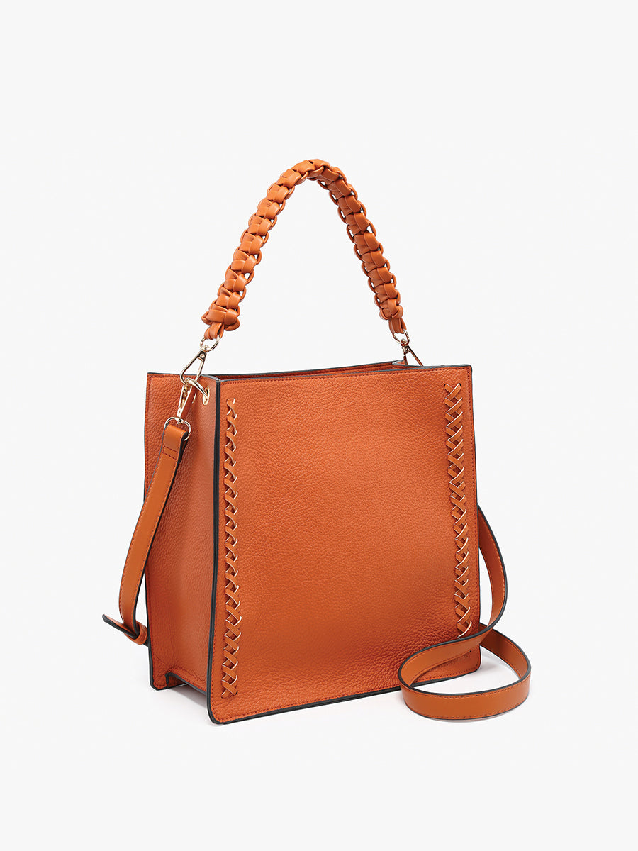 Esme Vegan Whipstitch Tote