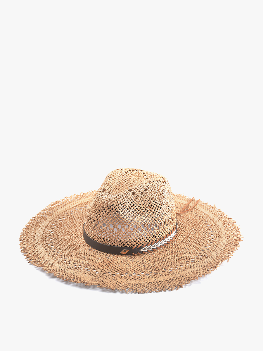 Claudia Fringe Trim Hat