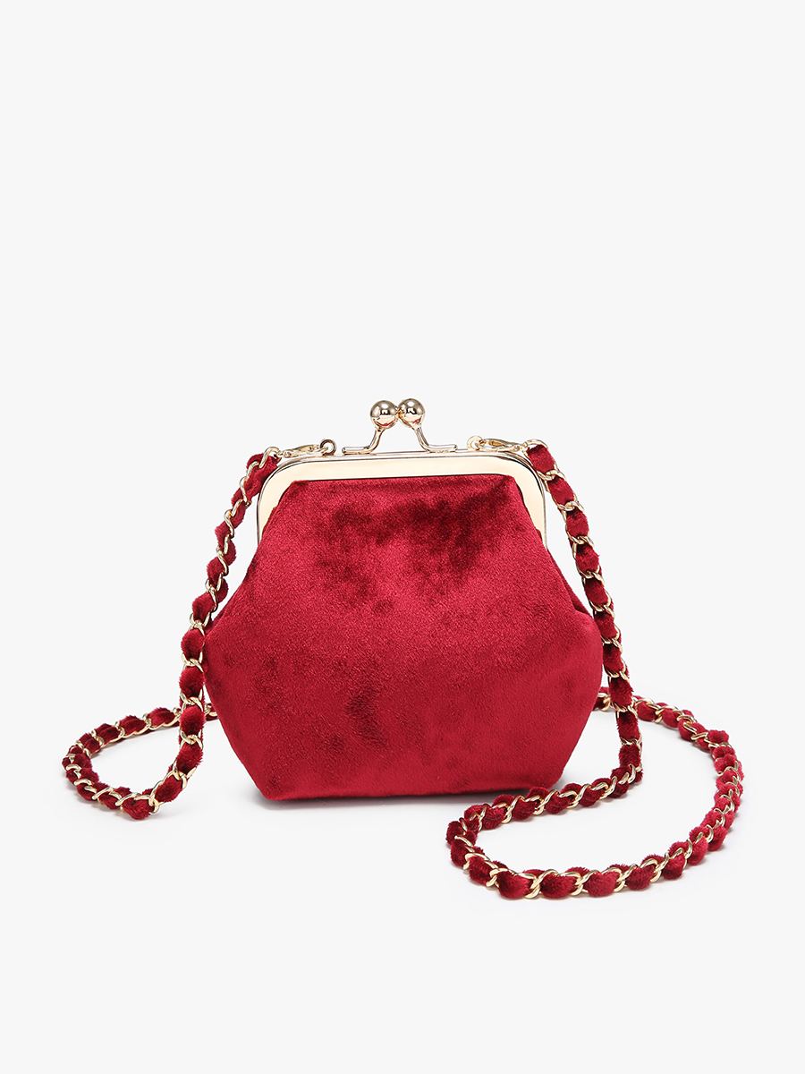 Cleo Velvet Coin Pouch