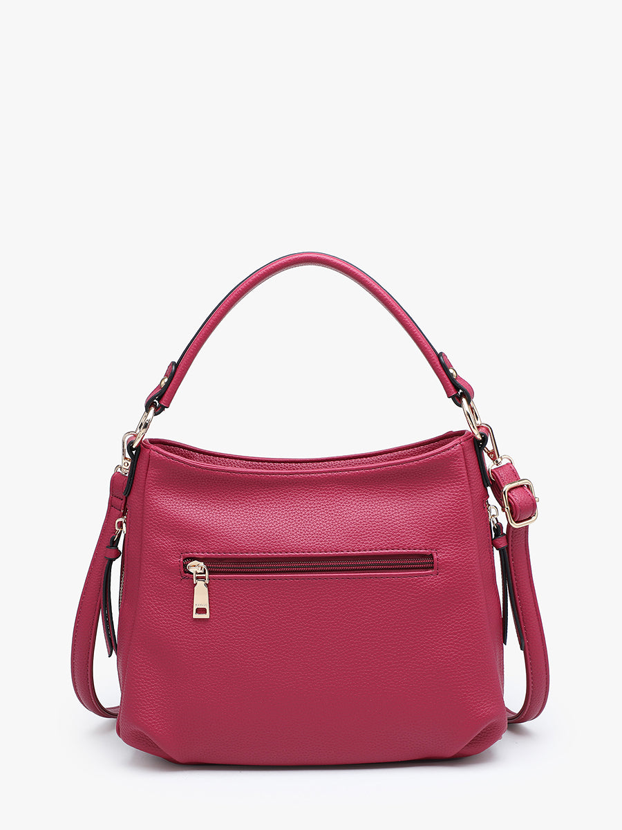 Amari Vegan Satchel - Jen & Co. vegan handbag