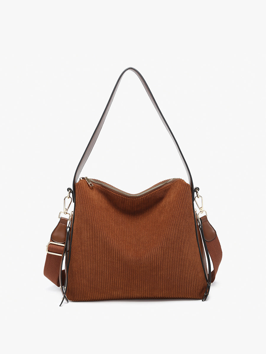 Corduroy hobo bag sale