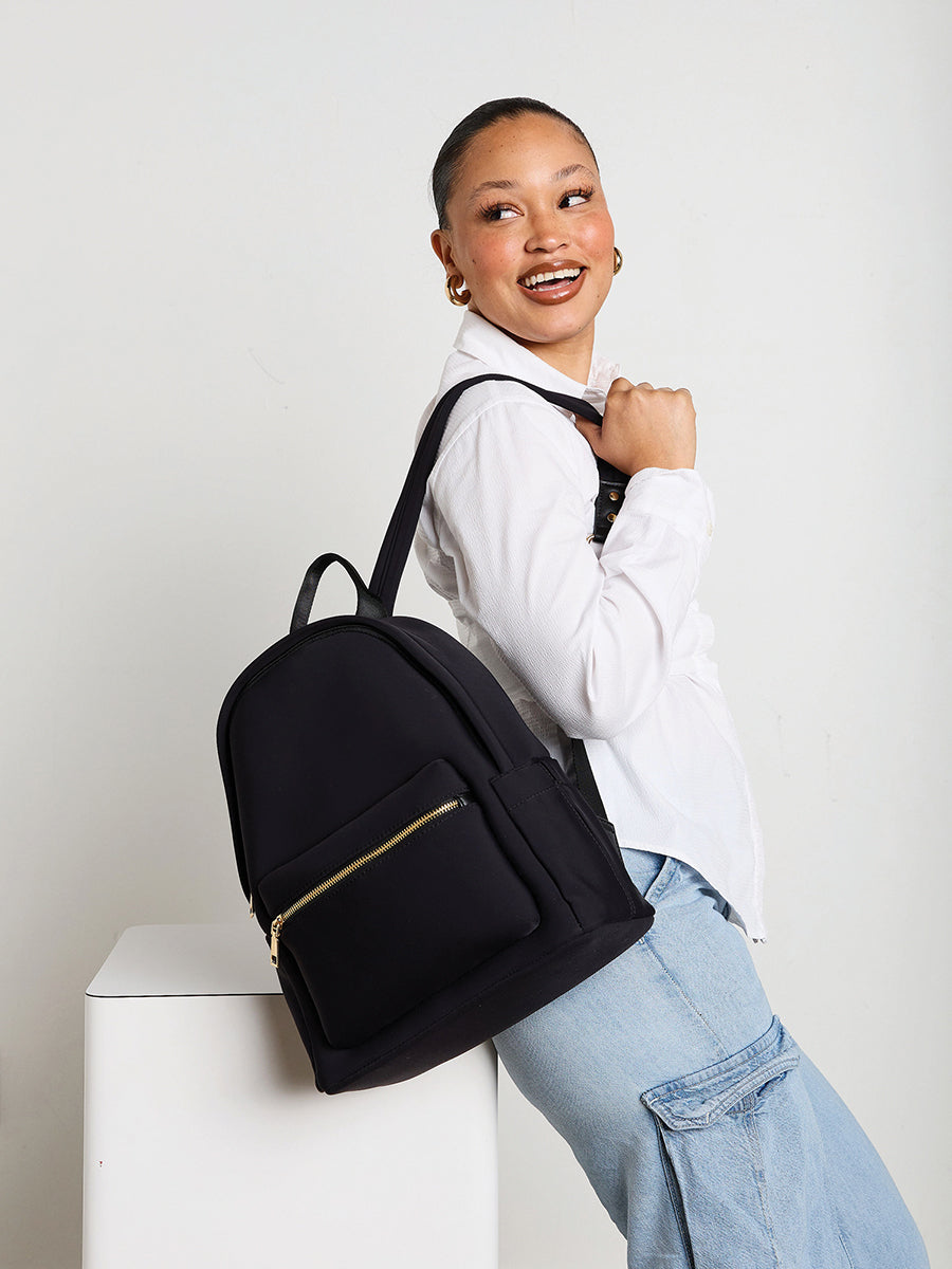 Tess Nylon Backpack - Jen & Co. vegan handbag