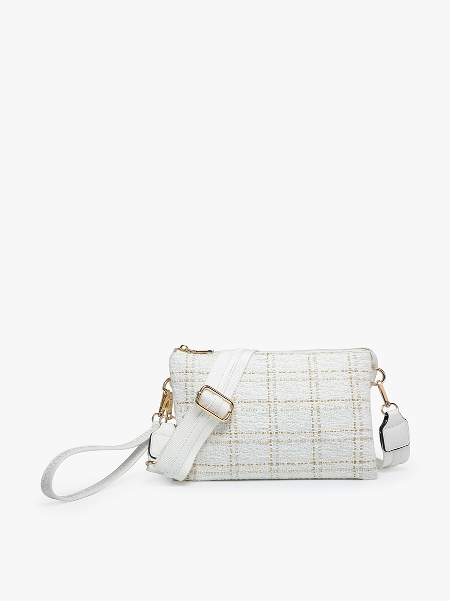 Izzy Vegan Plaid Crossbody
