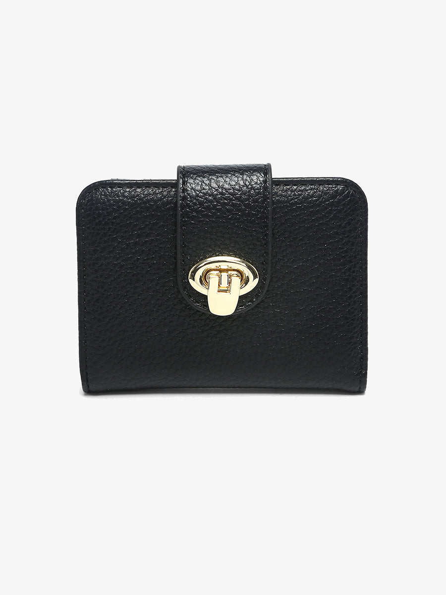 Margot Vegan Wallet Black - Jen & Co. vegan handbag