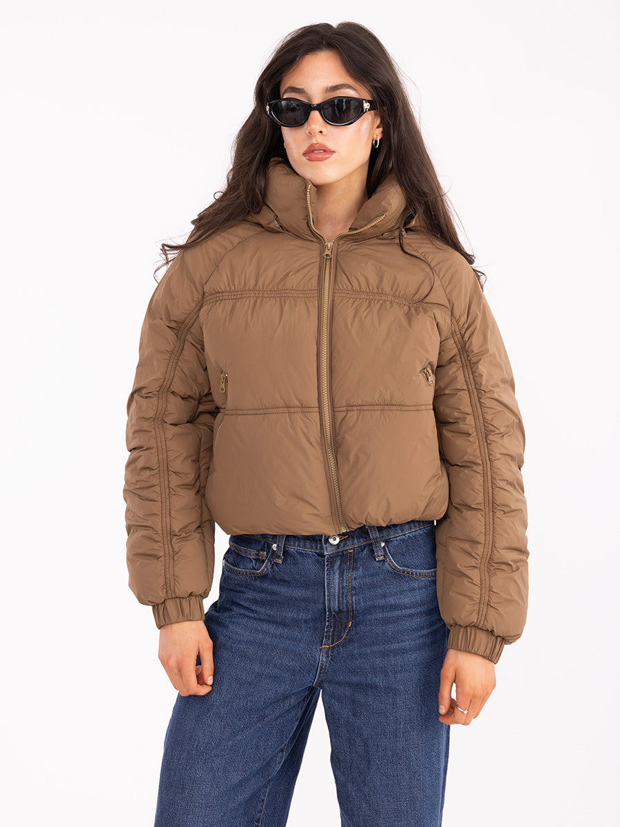 Miranda Nylon Puffer Jacket