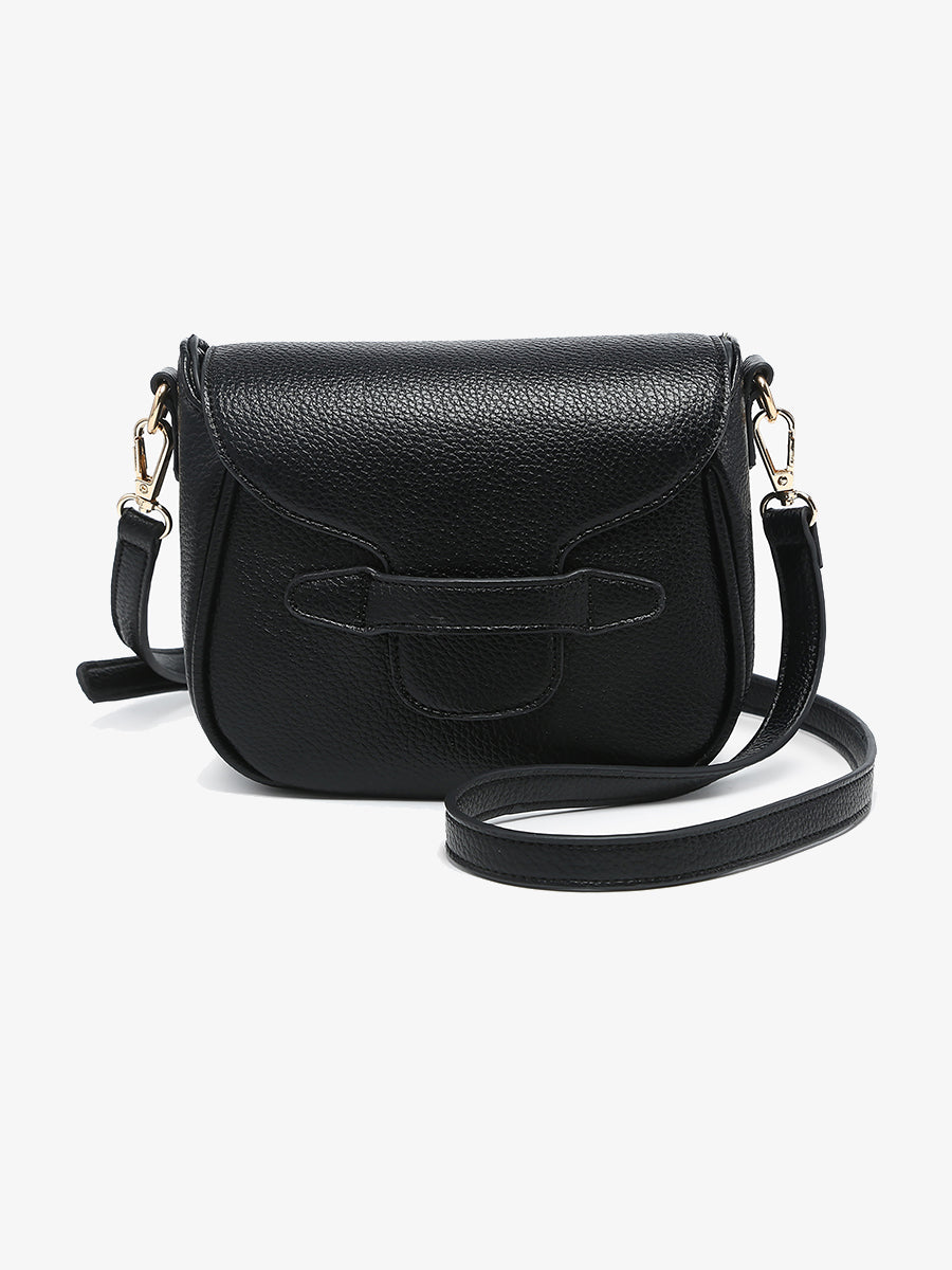 Mable Vegan Crossbody Black - Jen & Co. vegan handbag