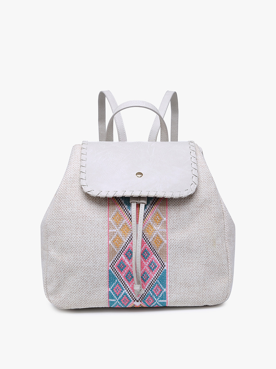 Saffron Vegan Tribal Backpack