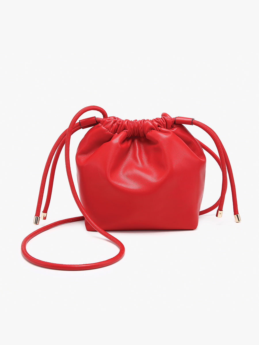 Mackenzie Vegan Cinched Bucket Bag – Jen & Co.