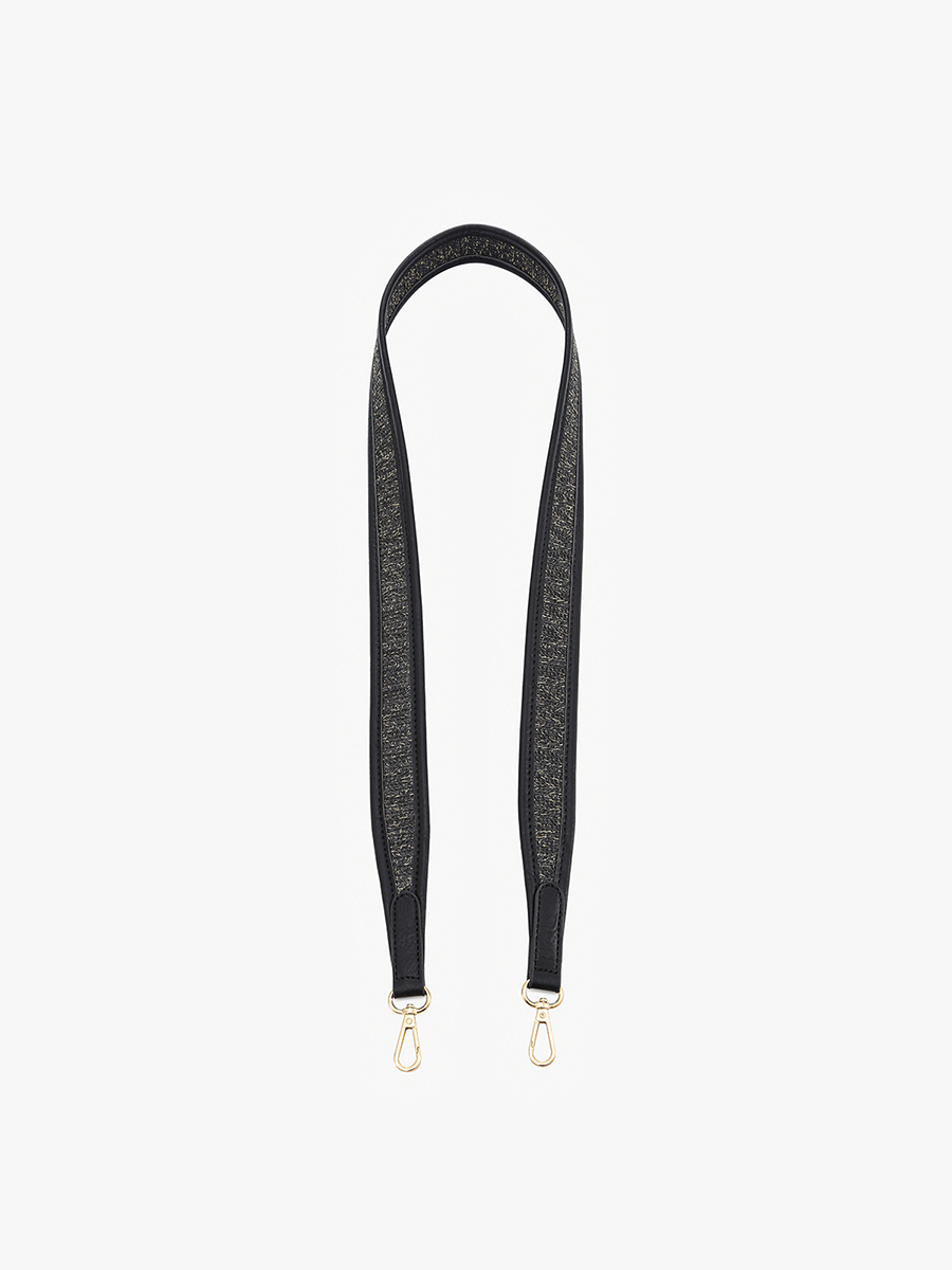 Vegan Leather/Straw Strap