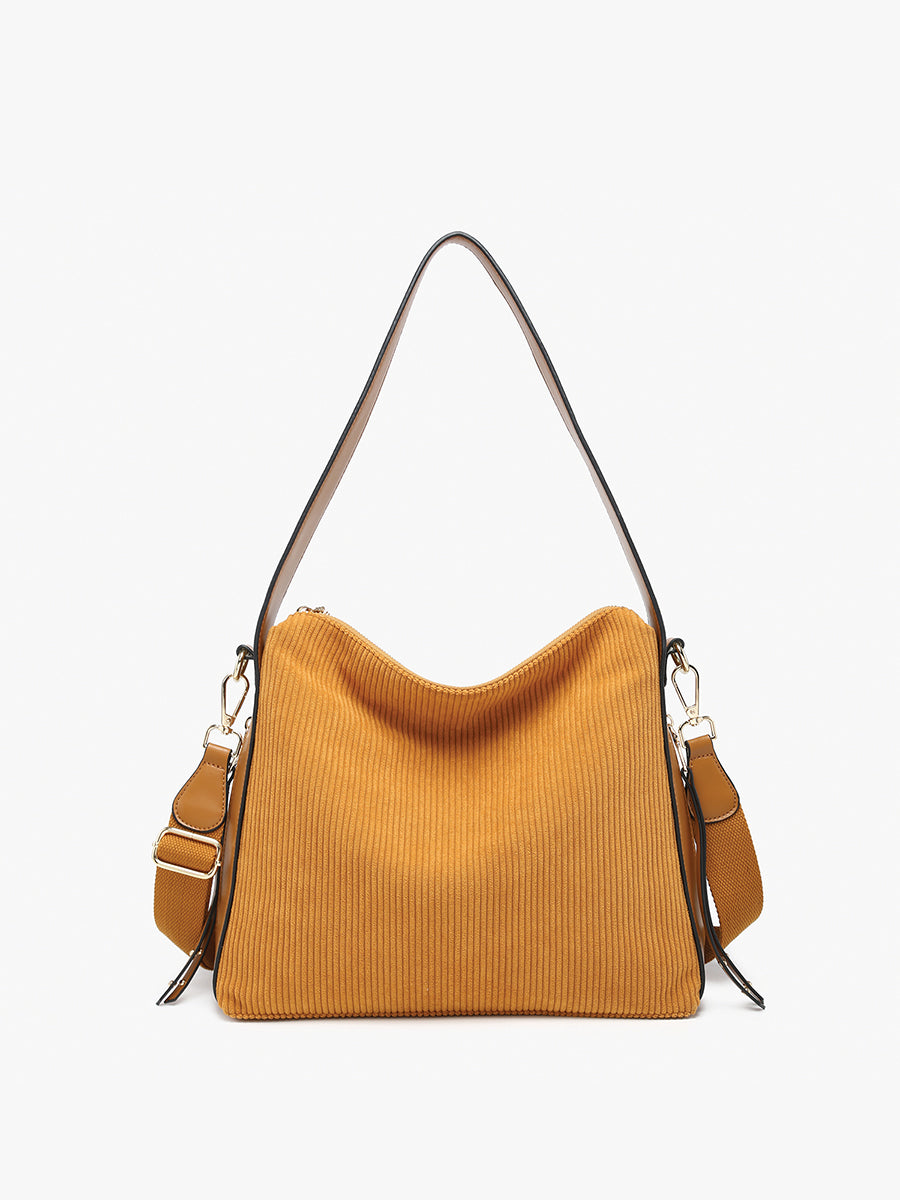 Michaela Corduroy Hobo – Jen & Co.