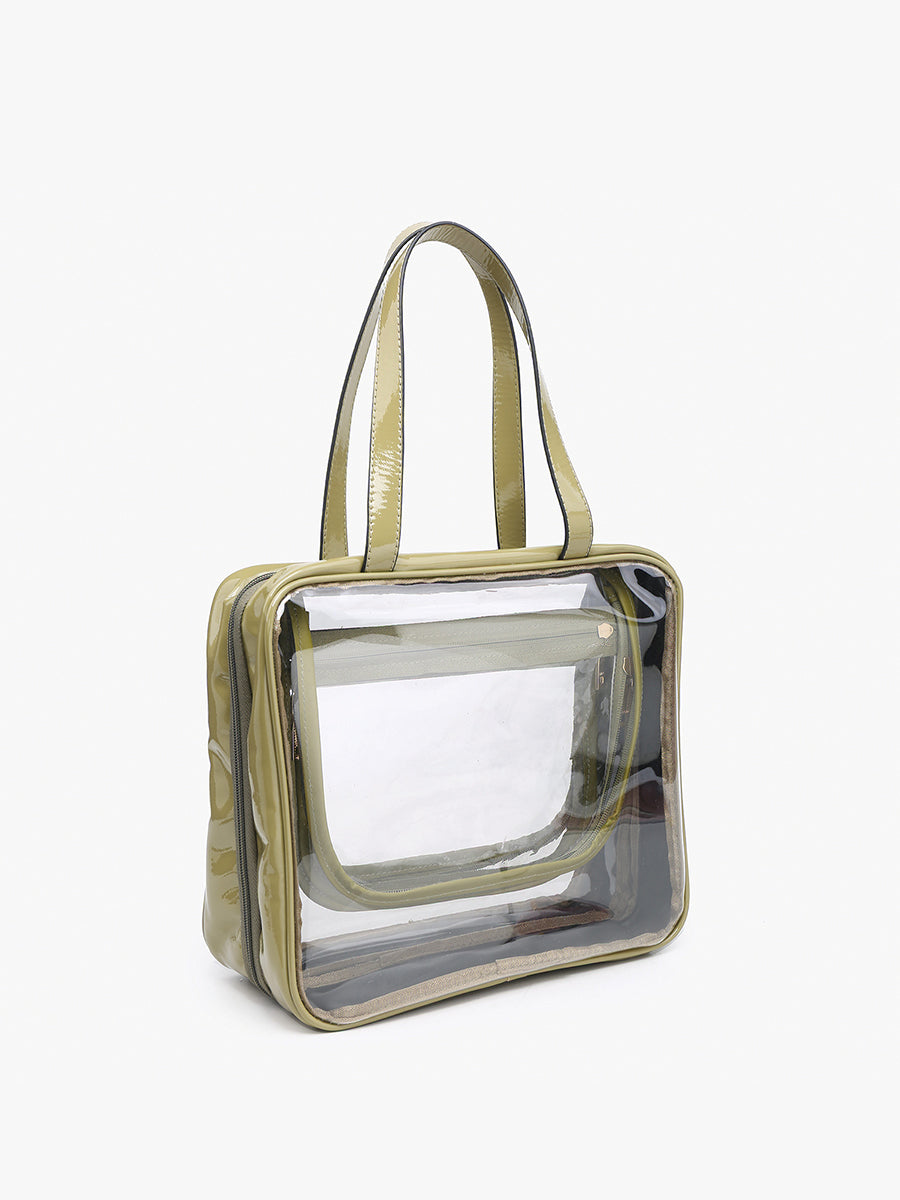 Rae Clear Cosmetic Bag