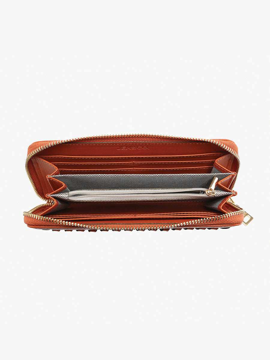 Nora Vegan Whipstitch Wallet – Jen & Co.