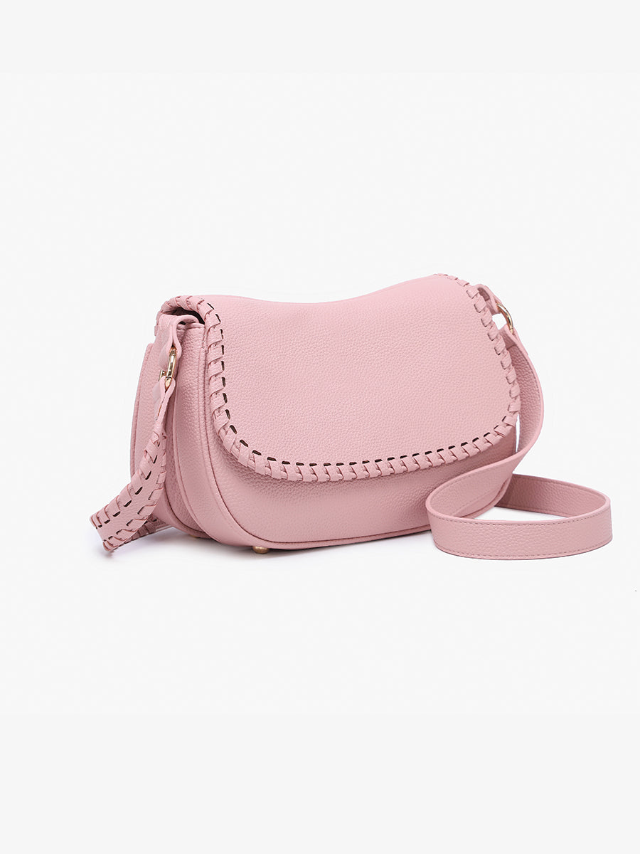 Daia Vegan Whipstitch Crossbody