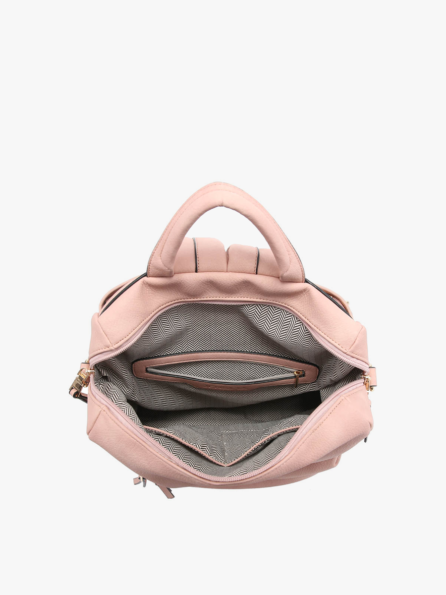 Amelia Vegan Backpack - Jen & Co. vegan handbag