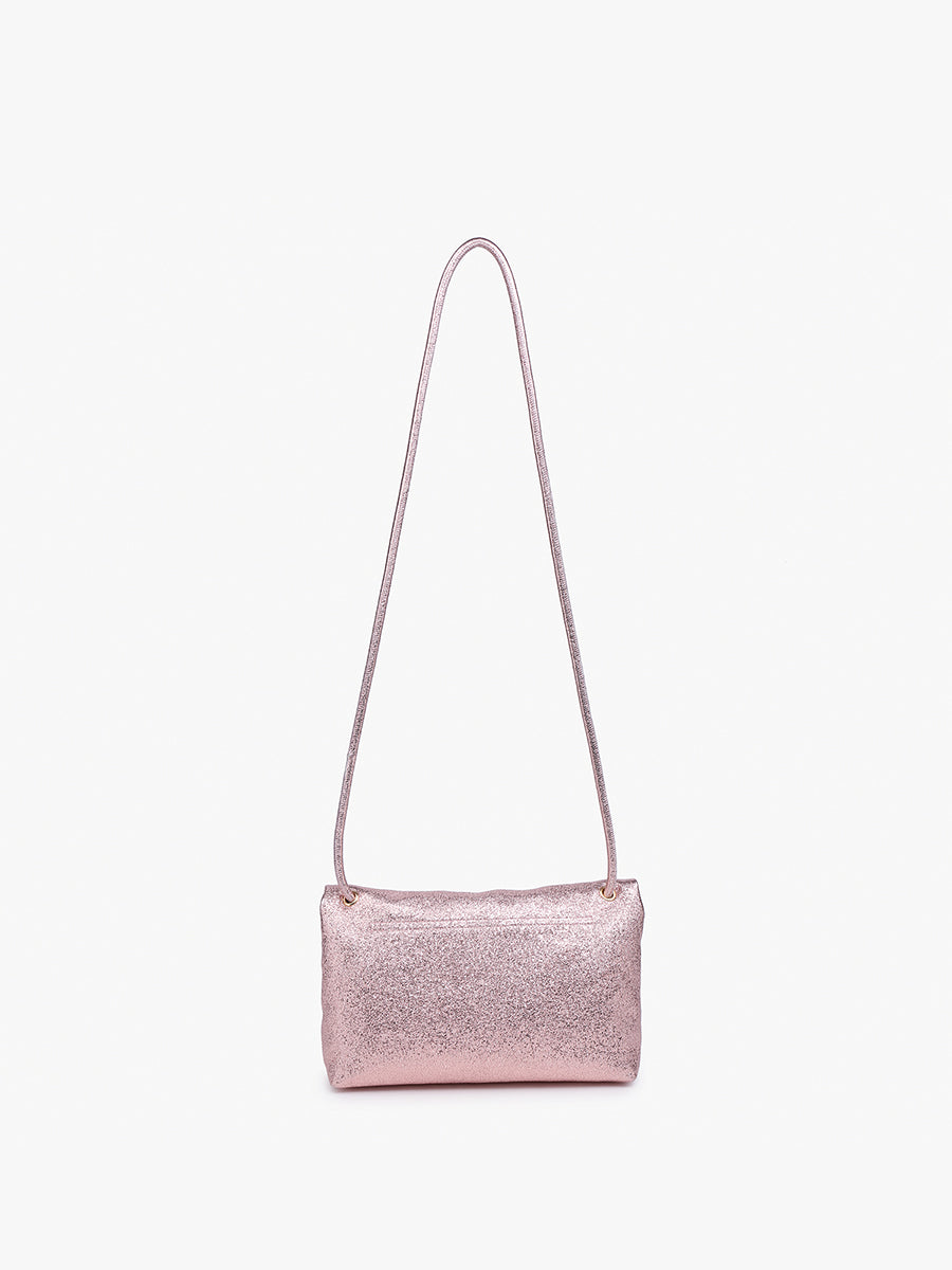 Lana Glitter Crossbody in - Jen & Co. vegan handbag