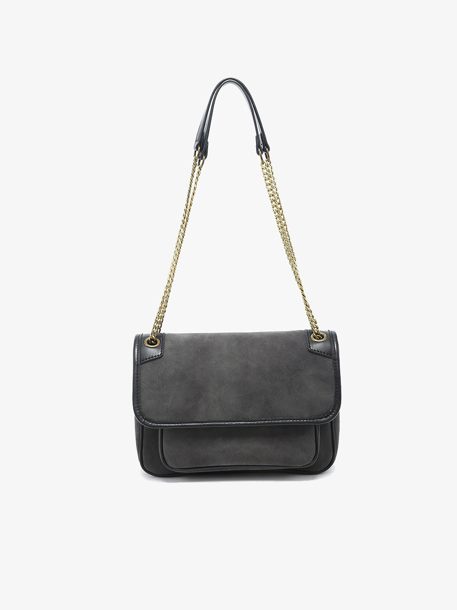 Nola Vegan Suede Crossbody