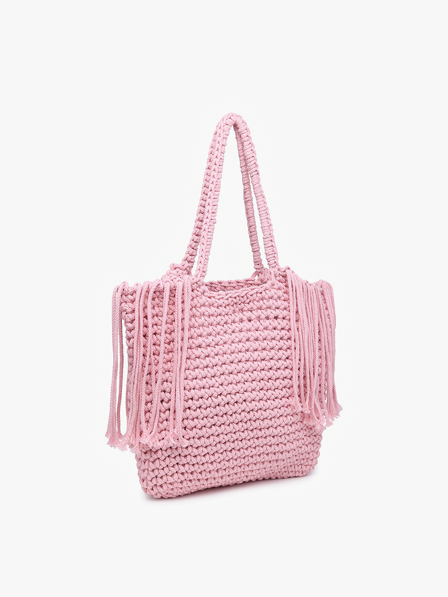 Gracie Macrame Satchel