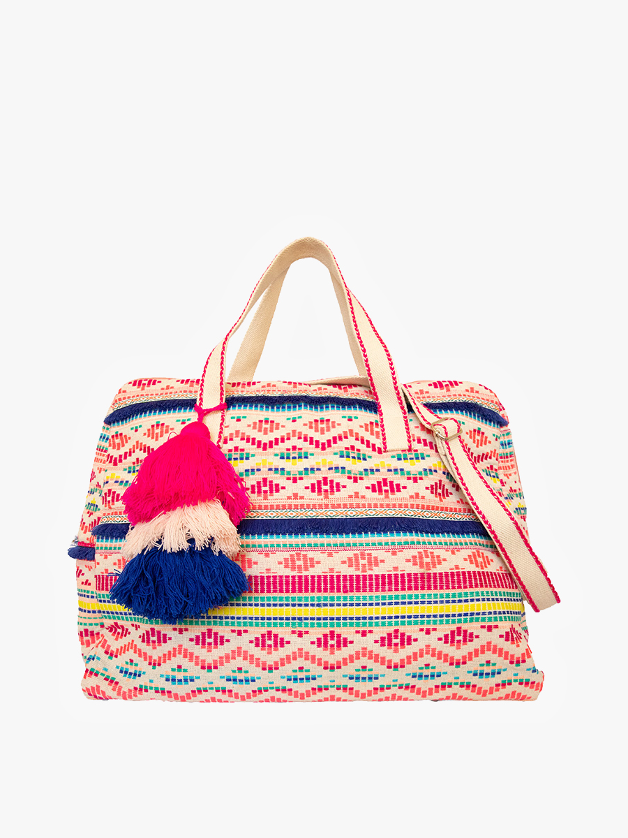 Keaton Aztec Cotton Weekender