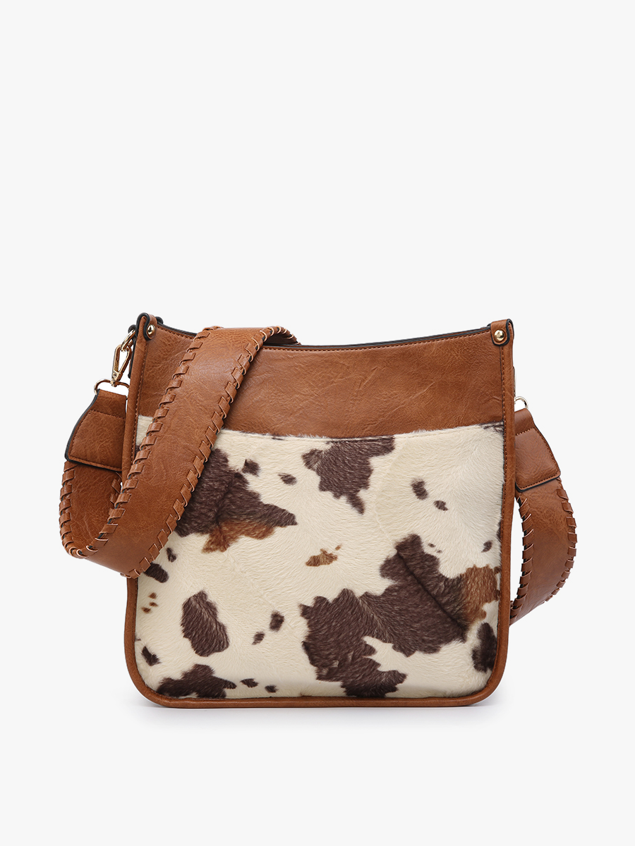 Chloe Cow Crossbody: Rustic Charm Redefined – Jen & Co. Chloe Cow Crossbody: Rustic Charm Redefined – Jen & Co.