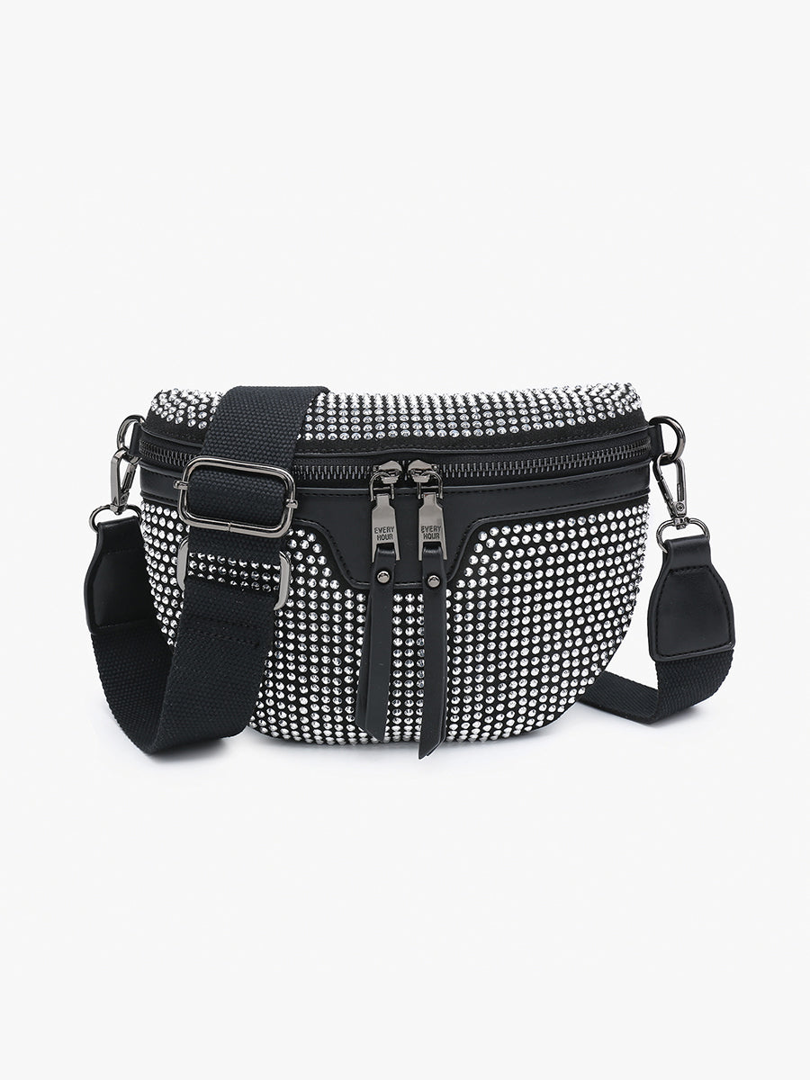 Kai Rhinestone Belt Bag – Jen & Co.